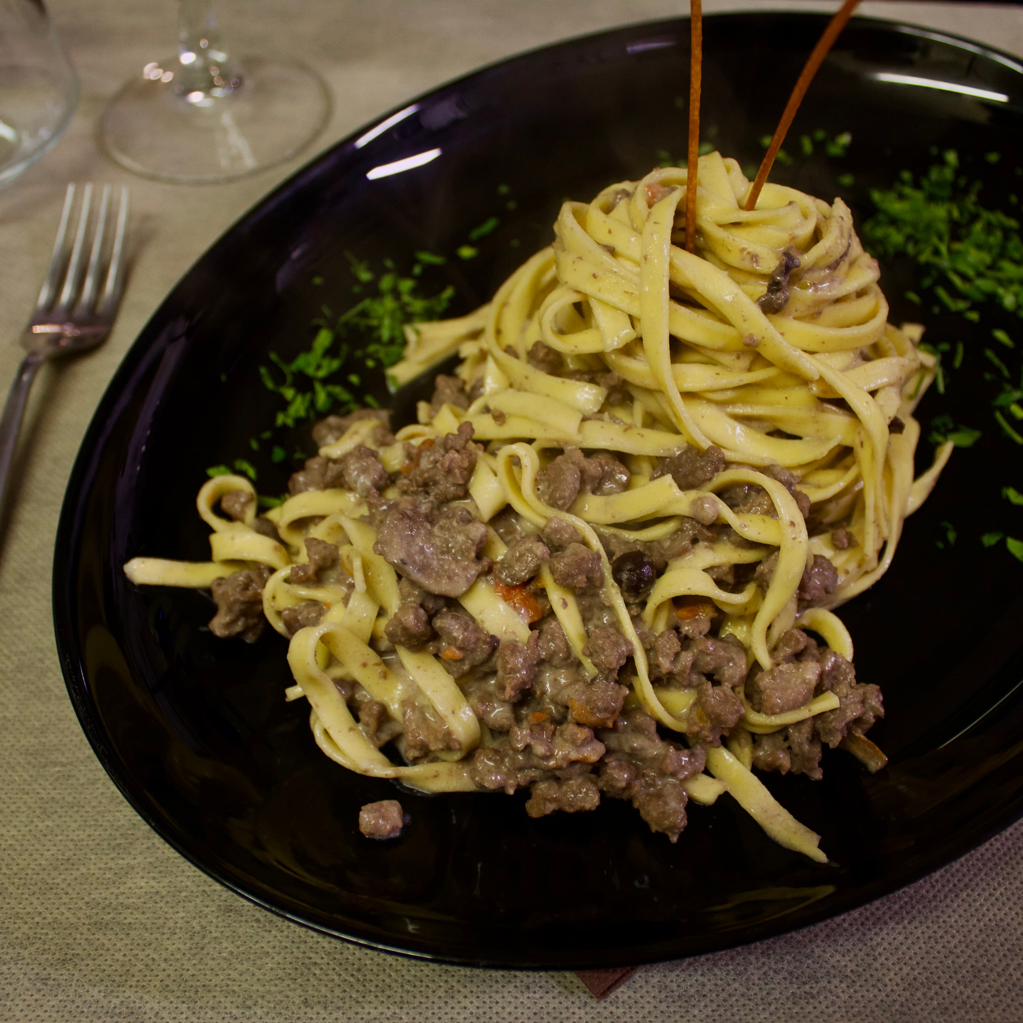 Pappardelle al Cinghiale