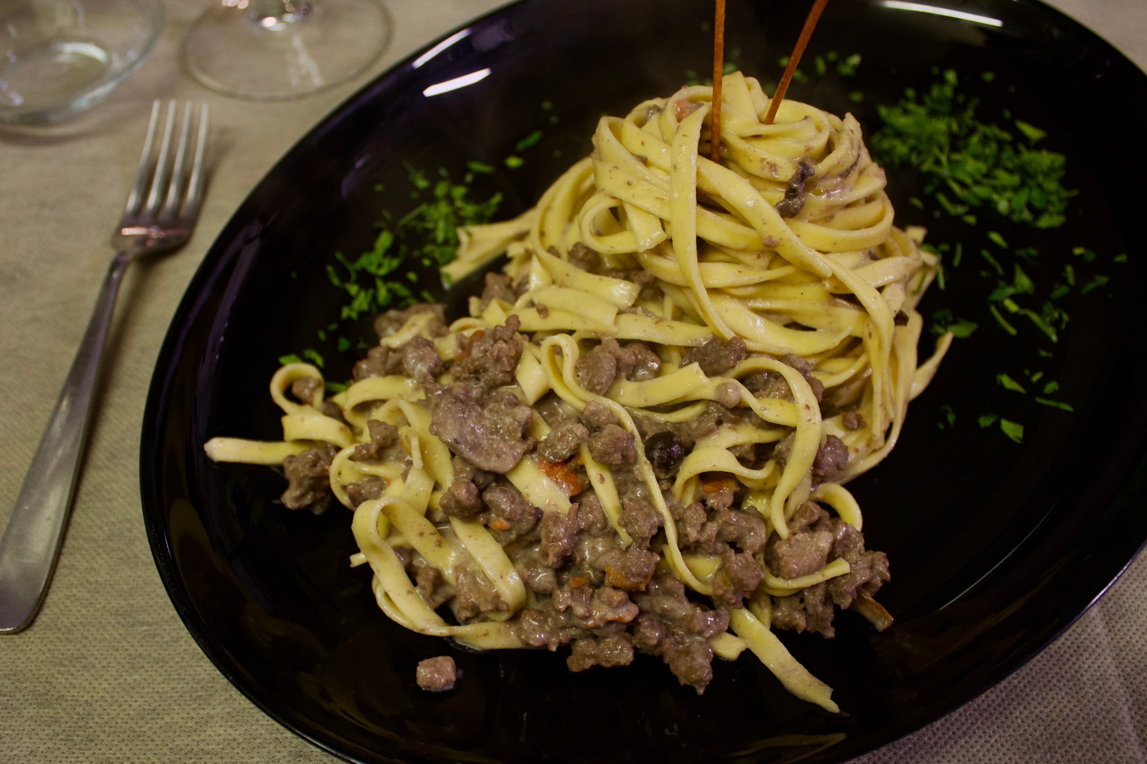 Pappardelle al Cinghiale